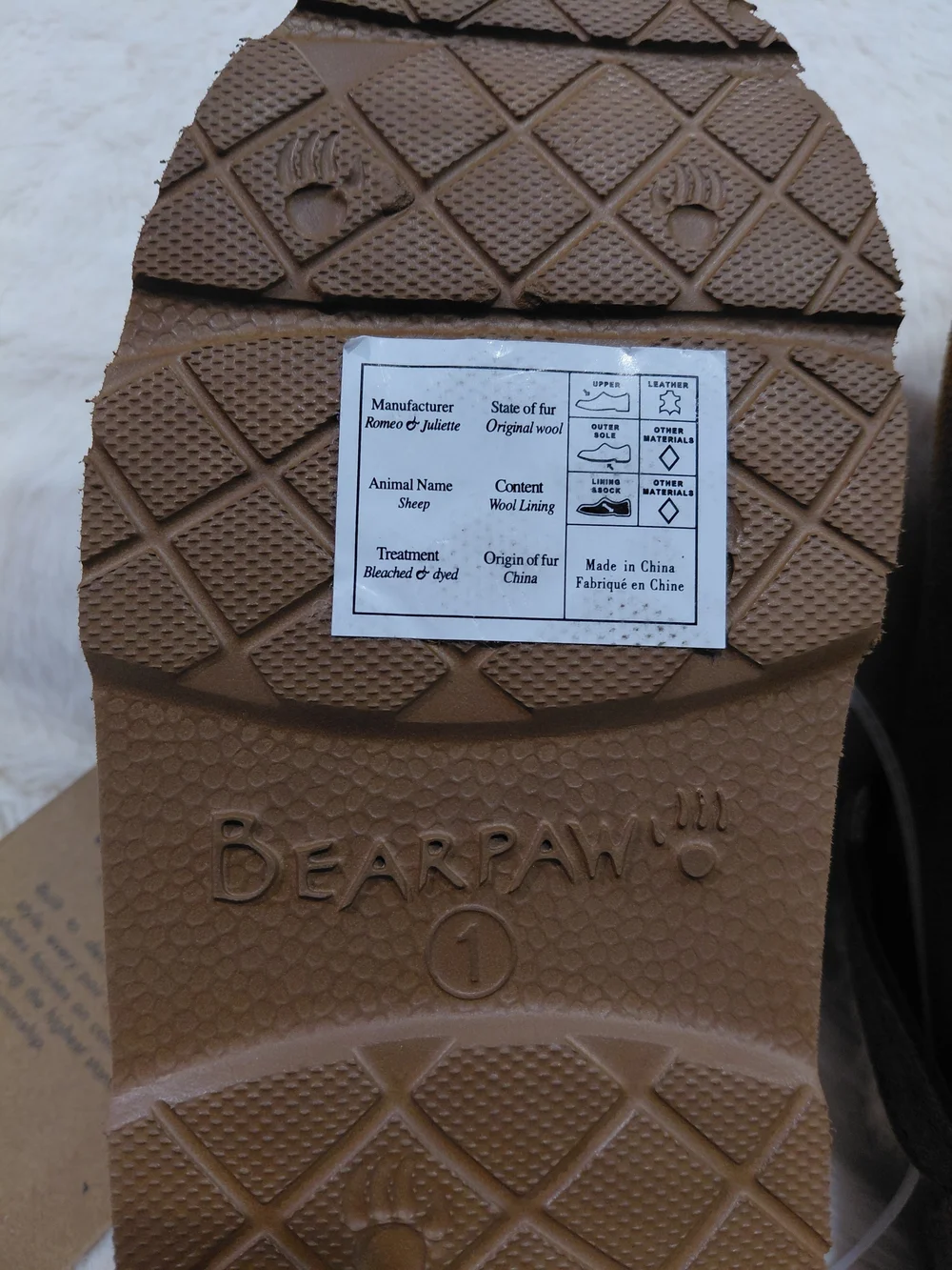 BearPaw soft suede